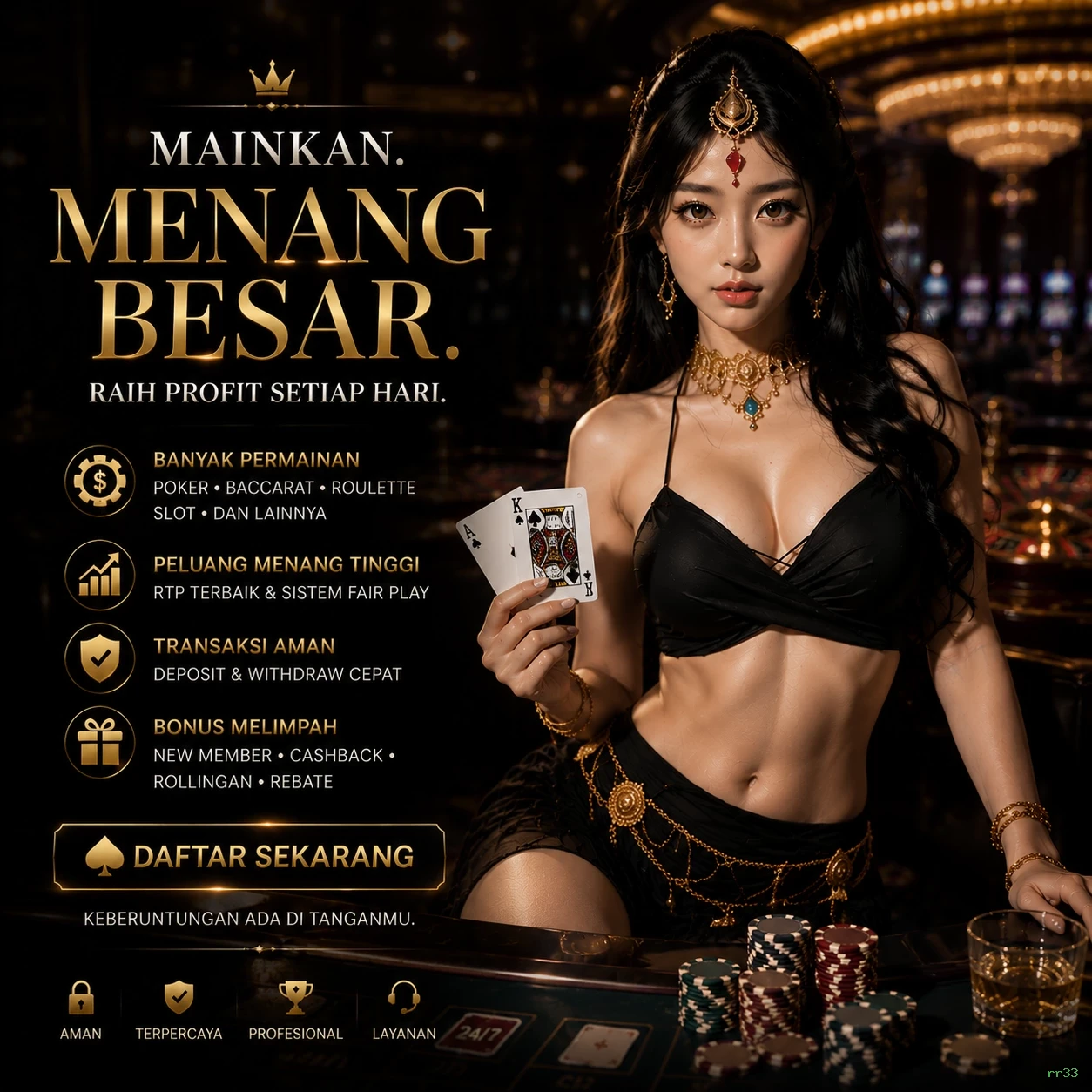 Cara Mendaftar dan Verifikasi Akun di rr33