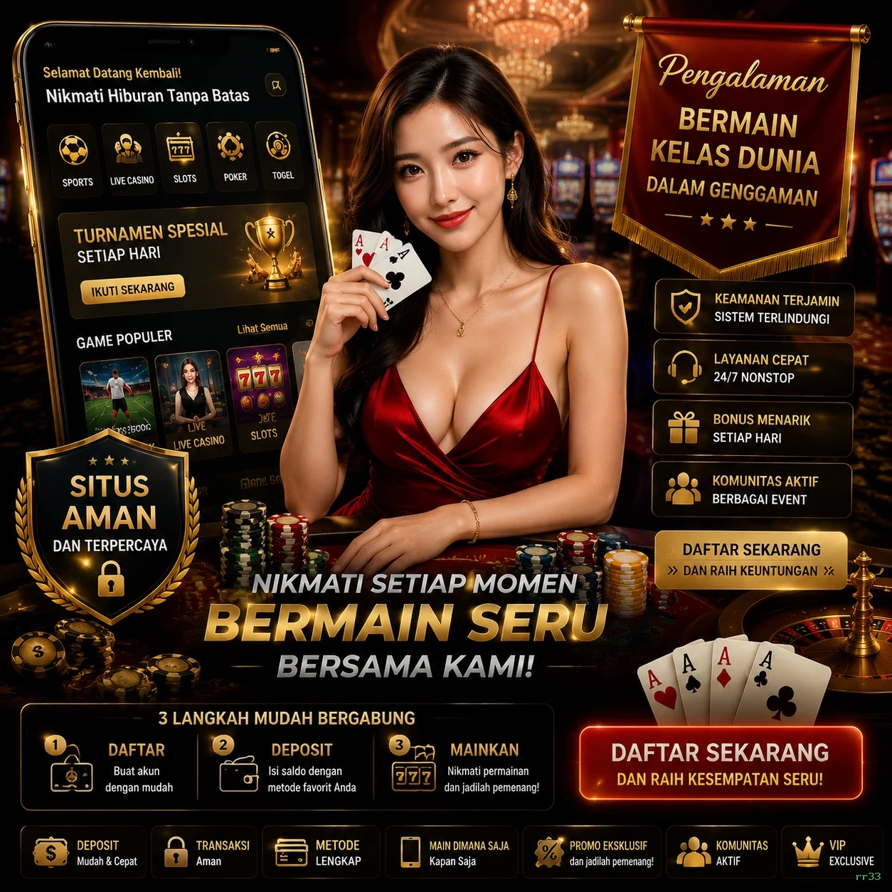 Keamanan Transaksi di rr33 yang Perlu Diketahui